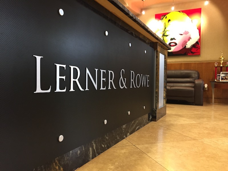 Reception Area Signs project 1